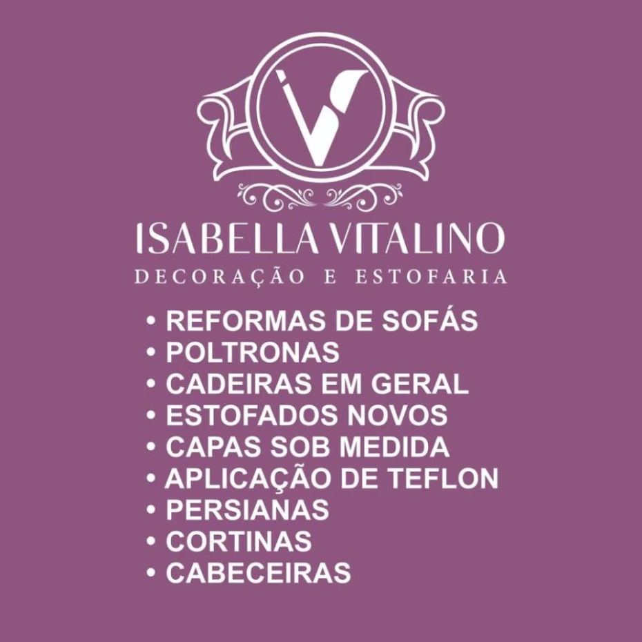 Foto 1:  — Isabella Vitalino Decoração e Estofaria